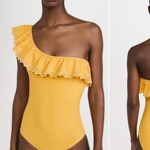 NWT Ulla Johnson Vibrant Yellow Swimsuit